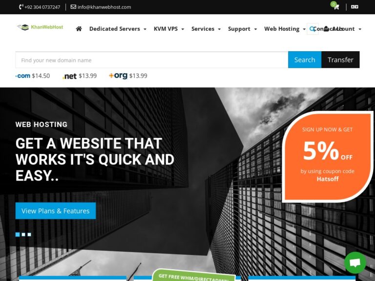 KhanWebHost OVZ NAT VPS $4.99 / YEAR